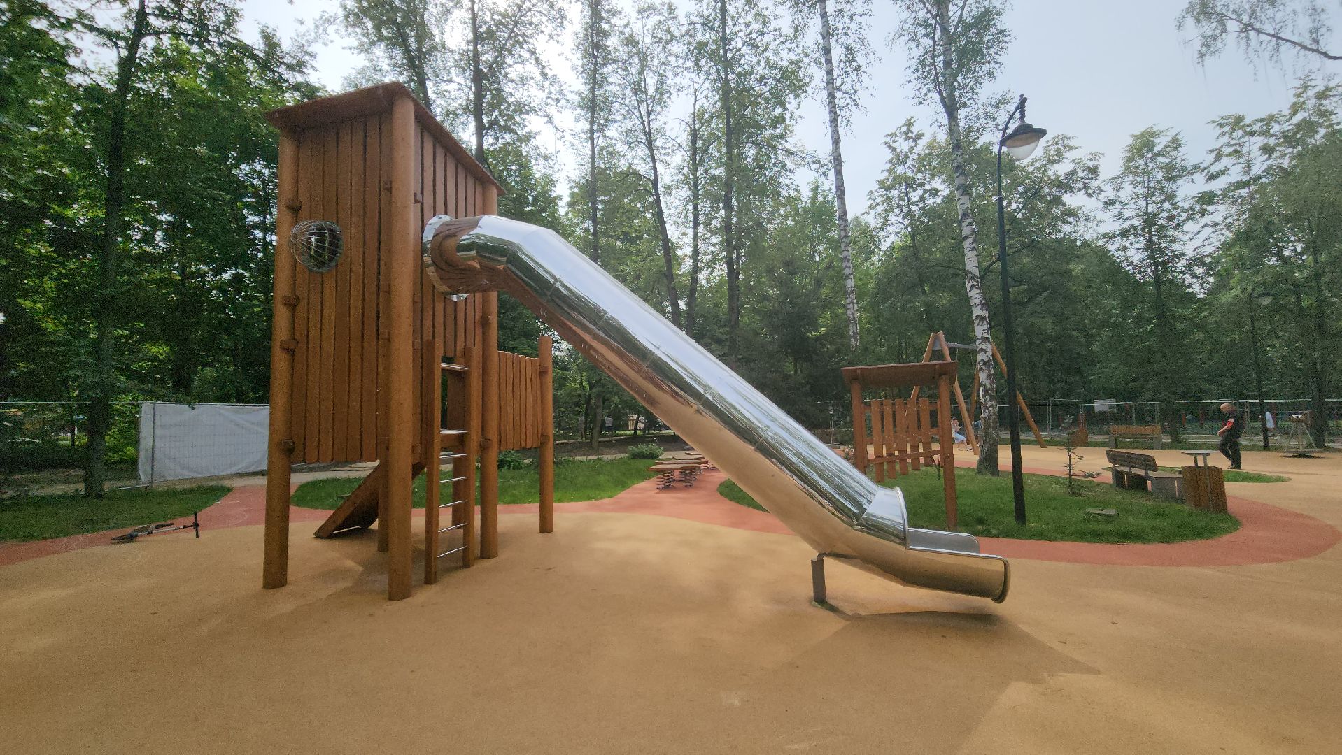 городской парк, красногорск, реконструкция, аттракционы,