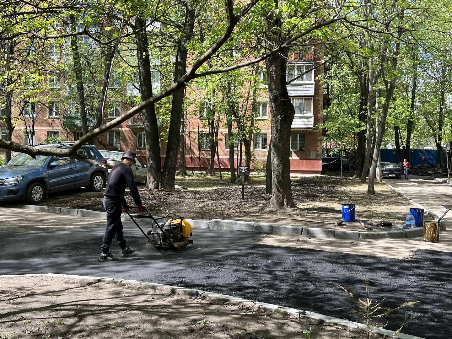 Химки, ямочный ремонт, благоустройство, ремонт дворов