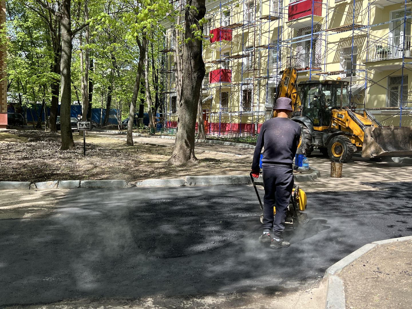 Химки, ямочный ремонт, благоустройство, ремонт дворов