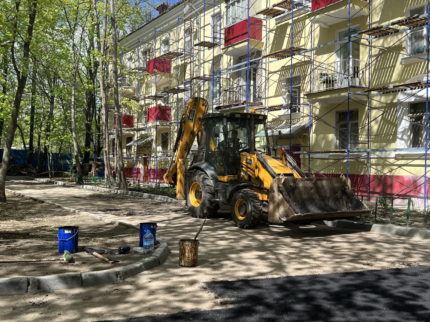 Химки, ямочный ремонт, благоустройство, ремонт дворов