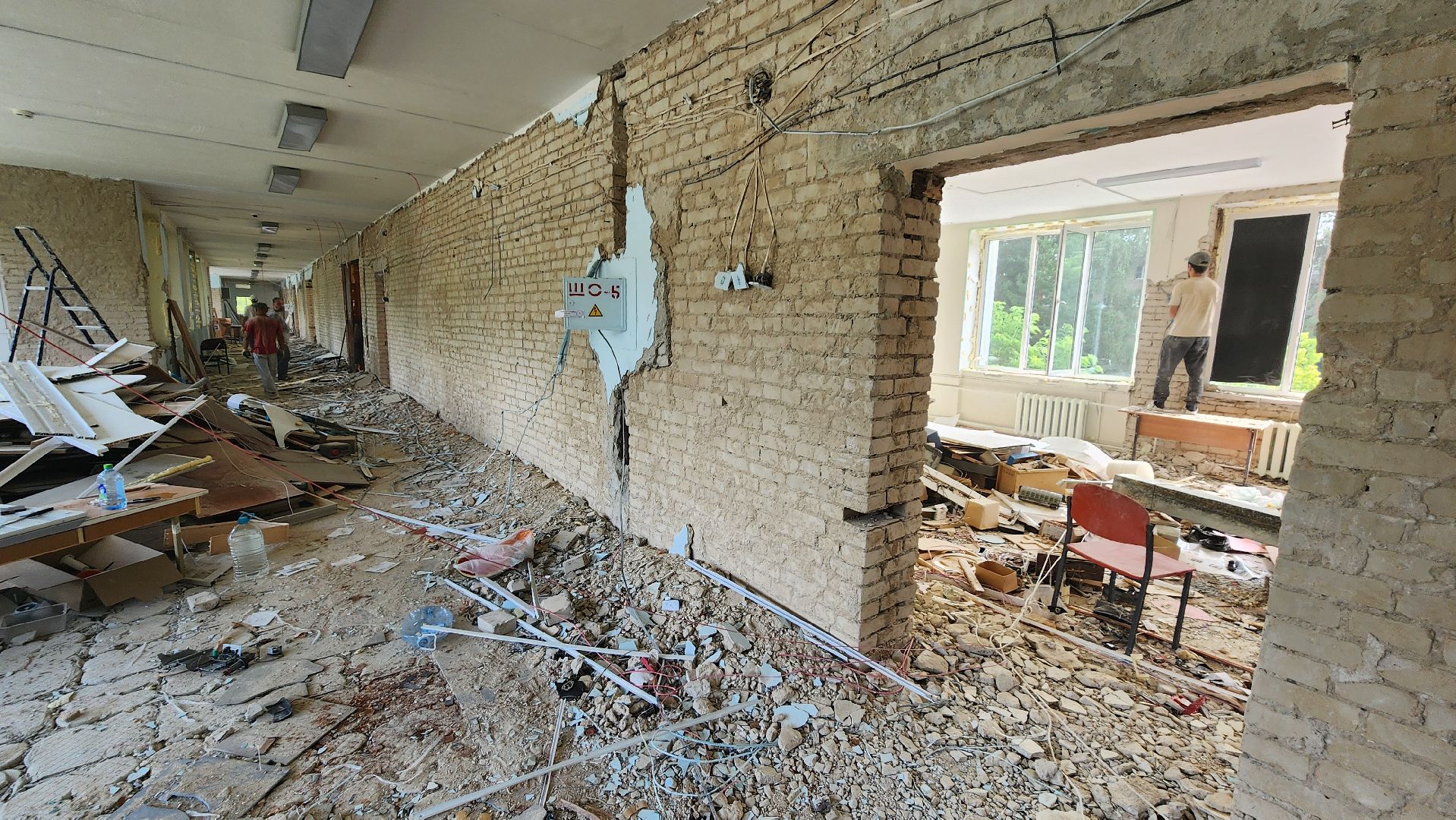 капитальный ремонт школы, протвино, лицей протвино,