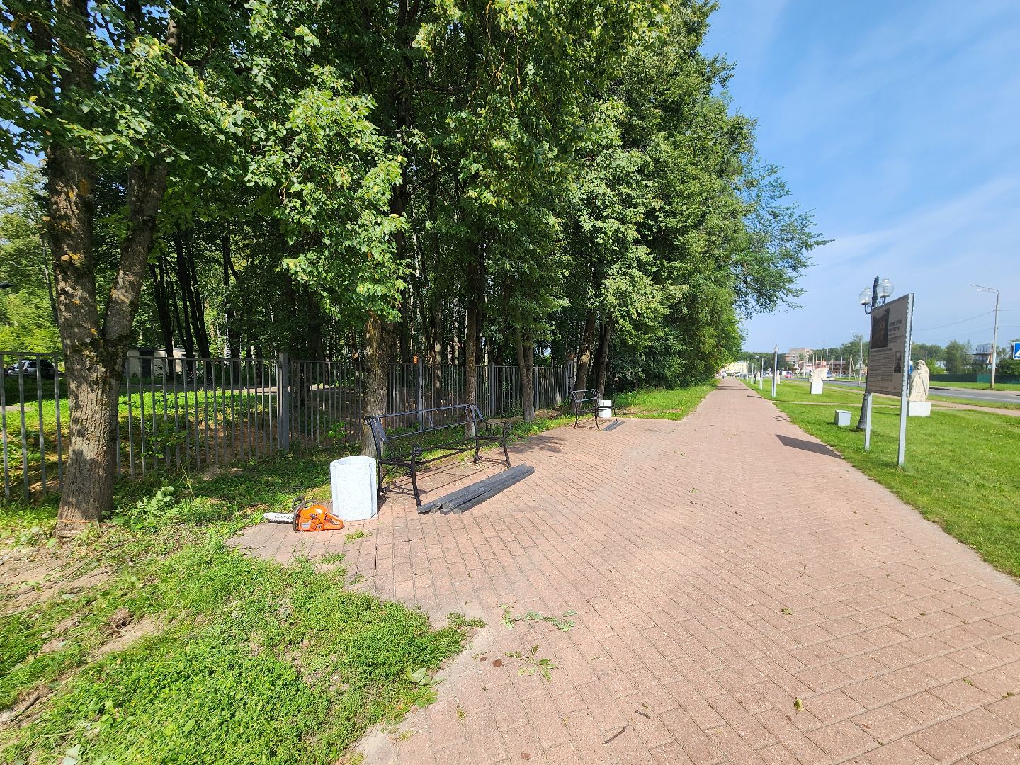 сергиево-посадский городской округ, хотьково, Бульвар художников, благоустройство,