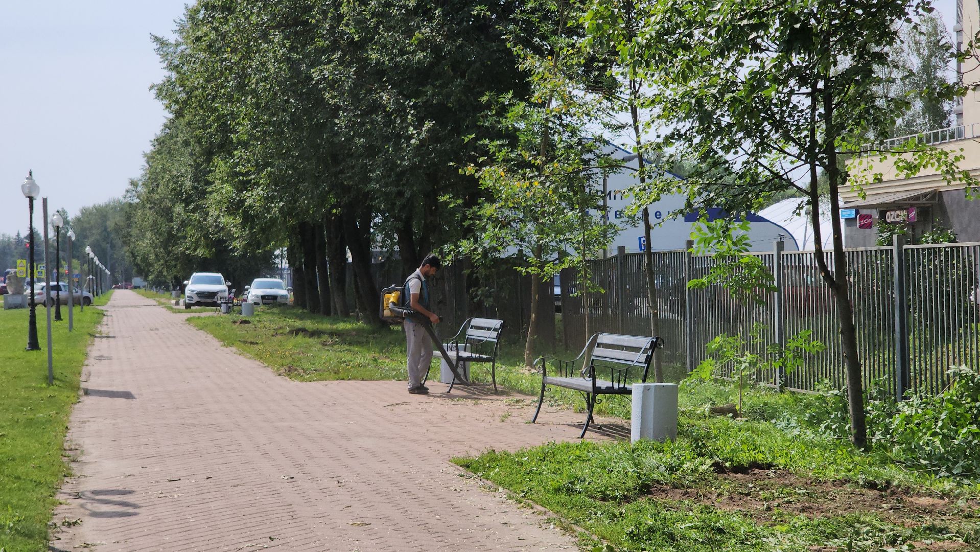 сергиево-посадский городской округ, хотьково, Бульвар художников, благоустройство,