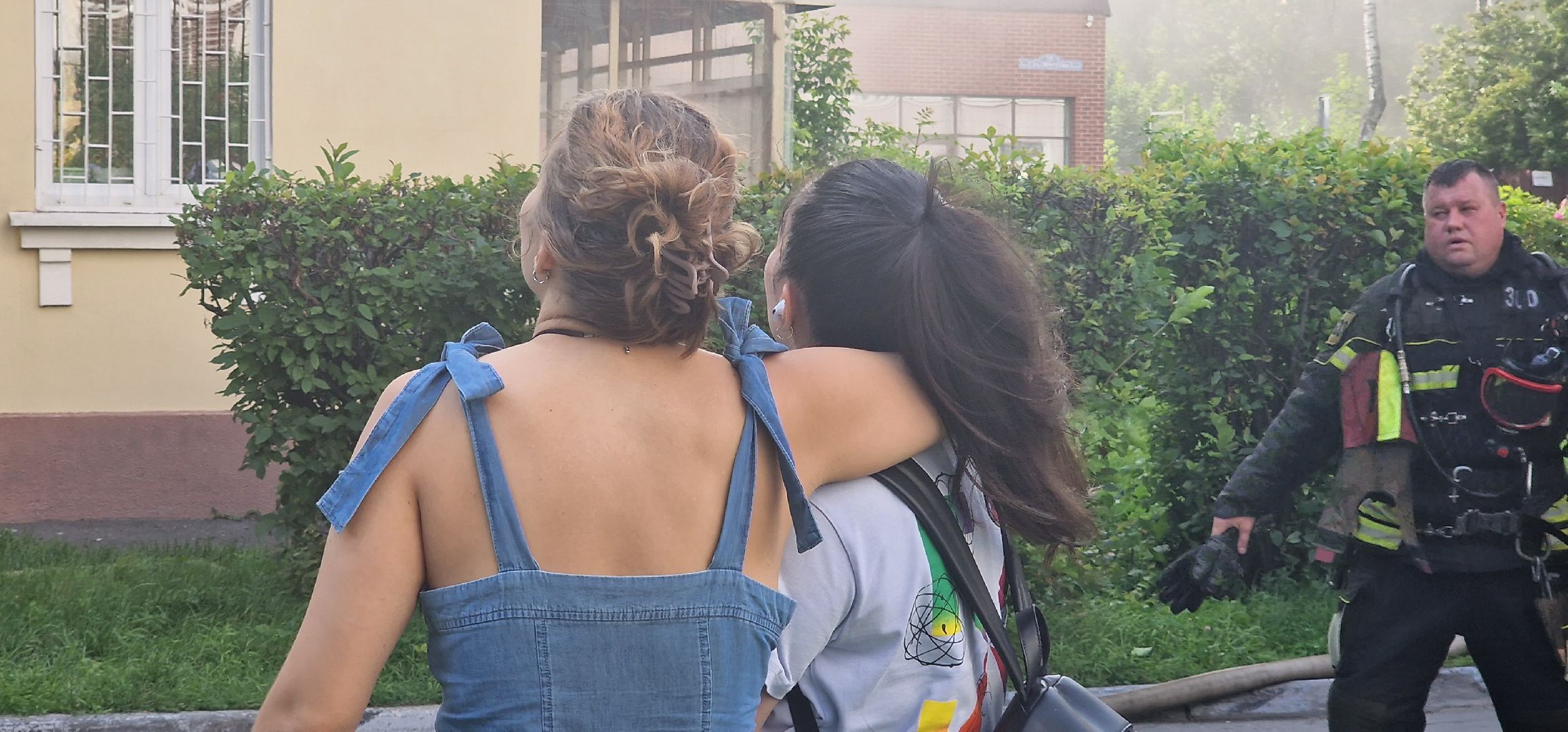 ЧП, пожар на флерова в Балашихе, Балашиха,