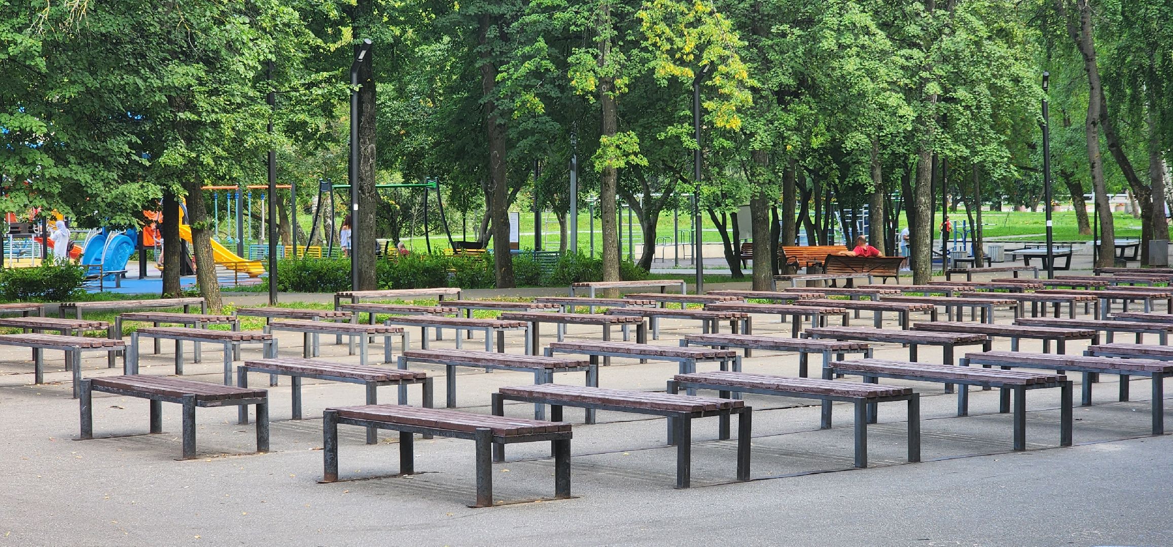 долгопрудный, центральный парк, малая эстрада, концерты, демонтаж,