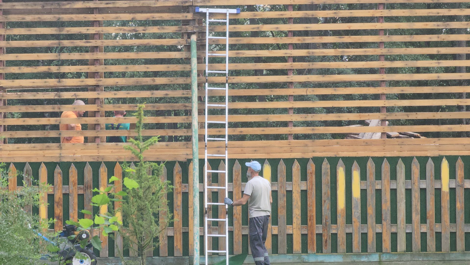 долгопрудный, центральный парк, малая эстрада, концерты, демонтаж,