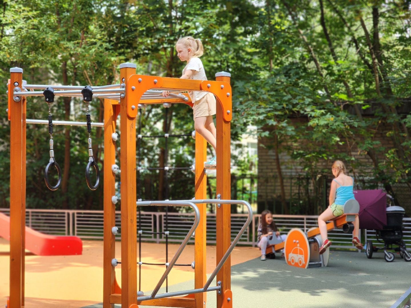 королёв, новая детская площадка, благоустройство ,