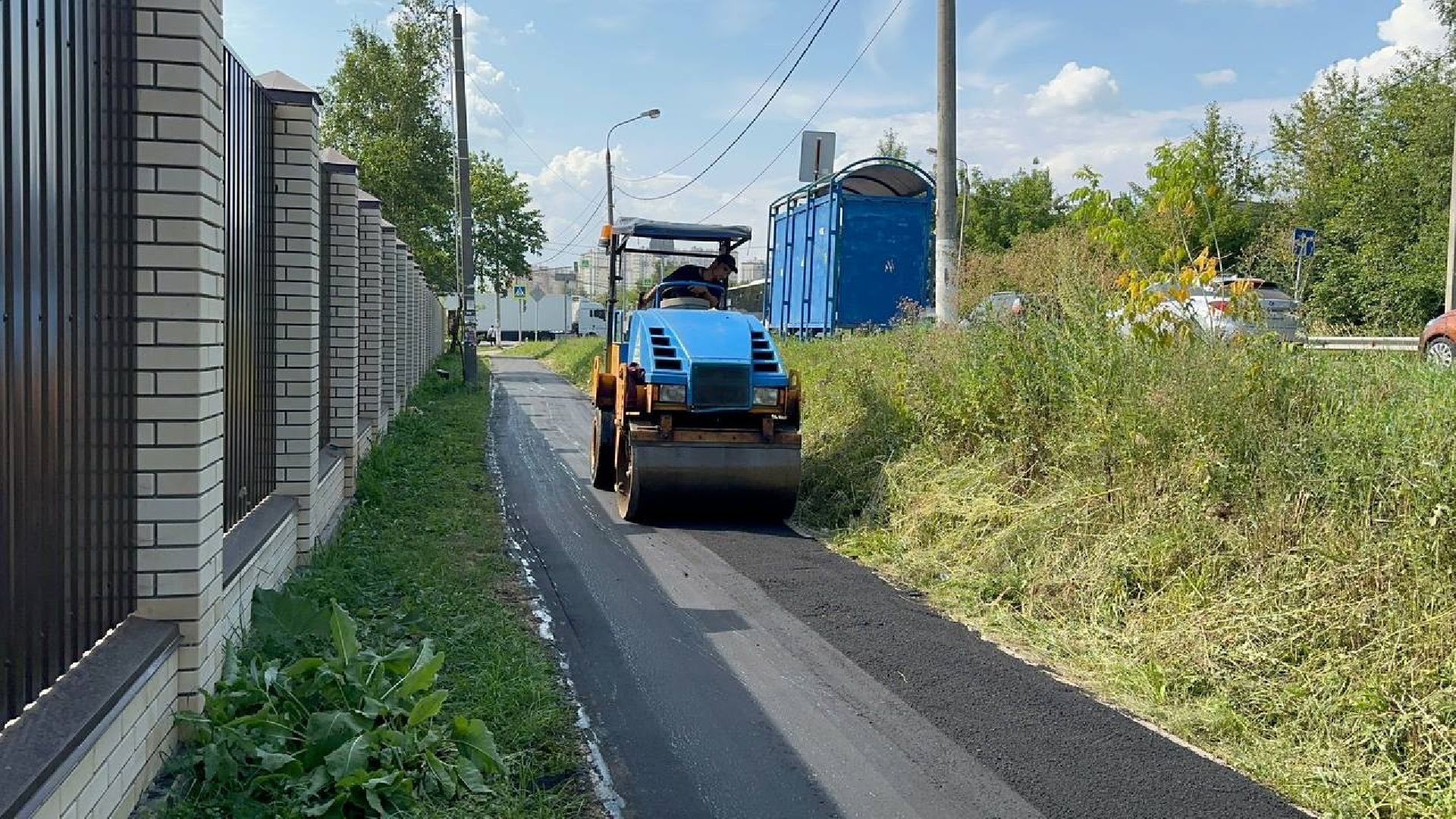 ремонт дорог, благоустойство, домодедово,
