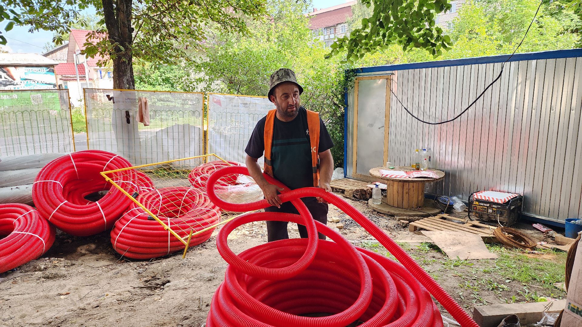 Руза, Благоустройство , Благоустройство сквера ,