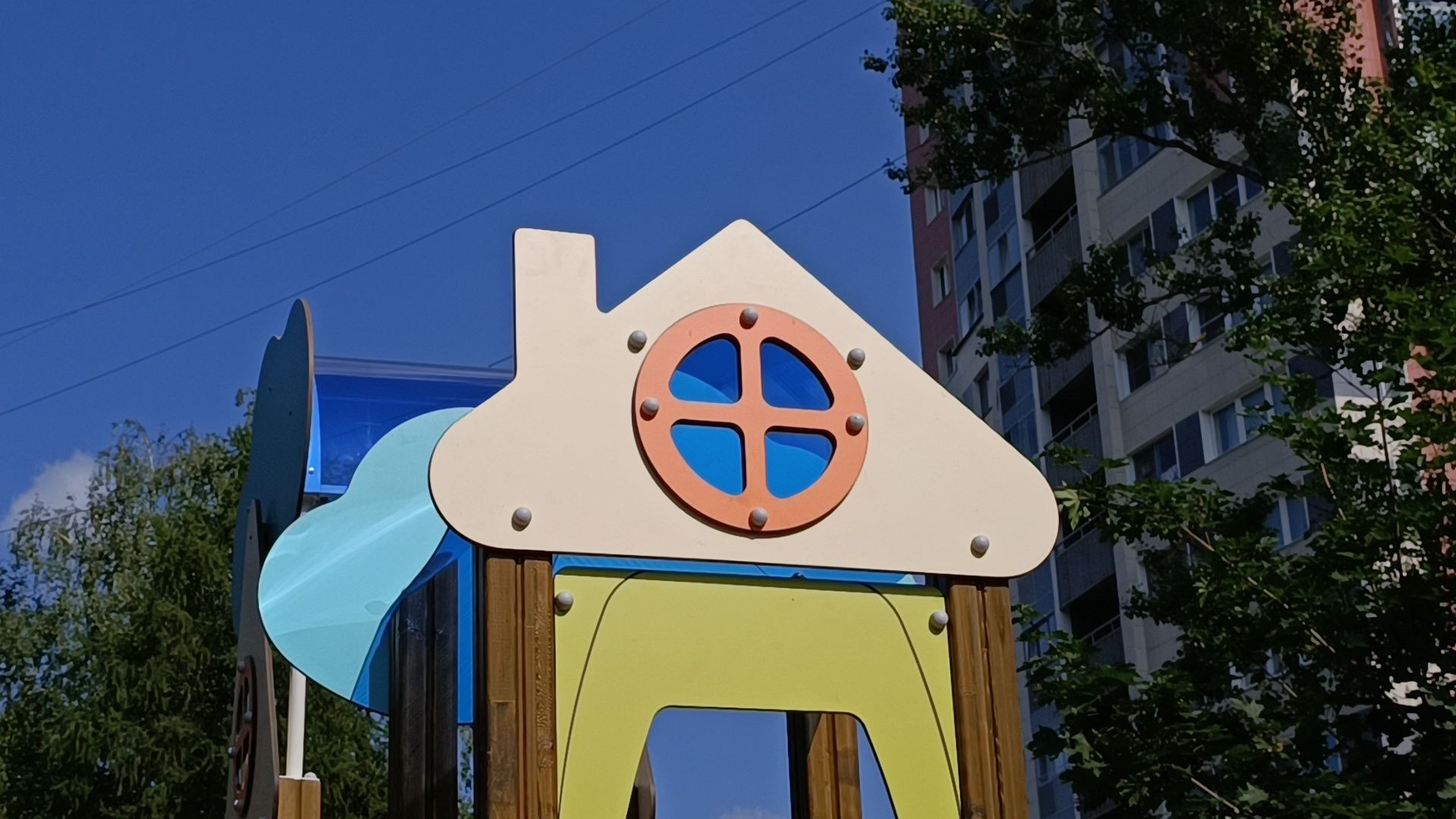 детская площадка, лобня, двор,