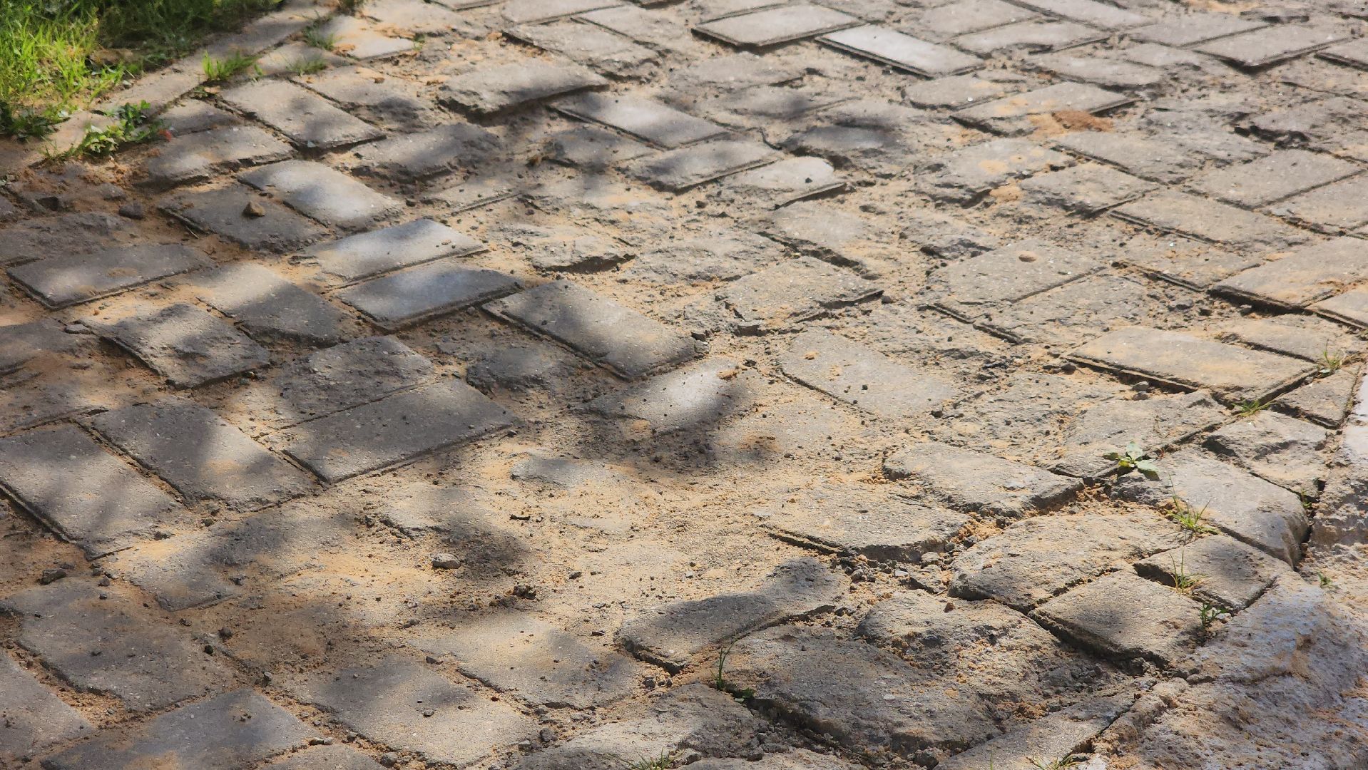 щёлково, замена плитки, ремонт тротуара, Большие жеребцы,