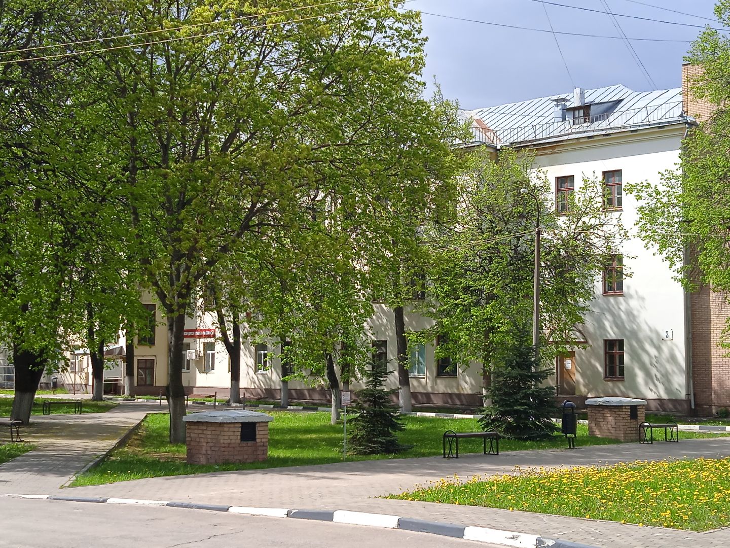 ГКБ, городская, клиническая, больница, терапевтический, корпус, вход, ремонт