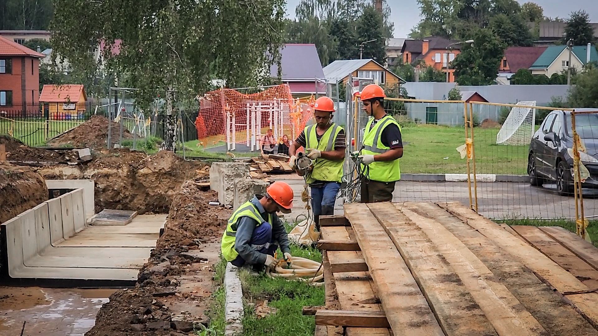 бронницы, строительство теплосетей , жкх ,строительство блочно-модульной котельной ,теплоснабжение в бронницах,