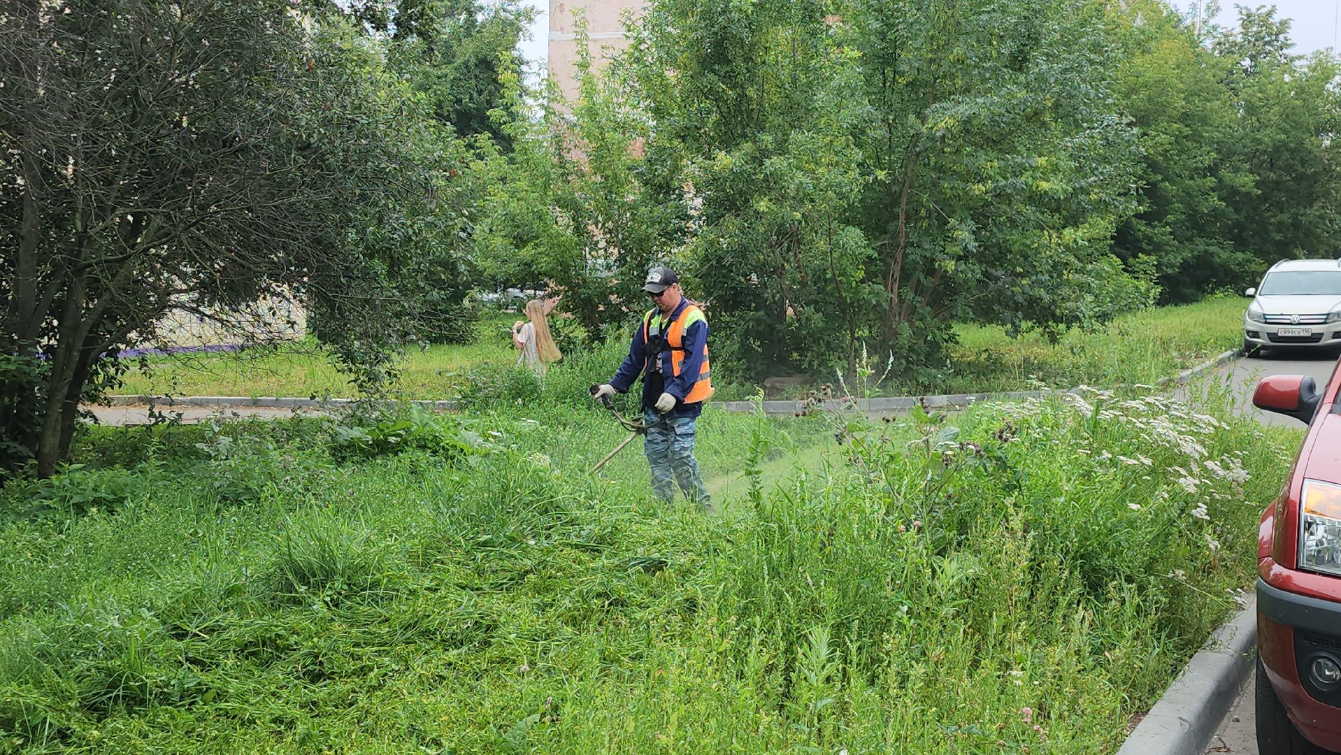 серпухов, подмосковье, стрижка газонов,
