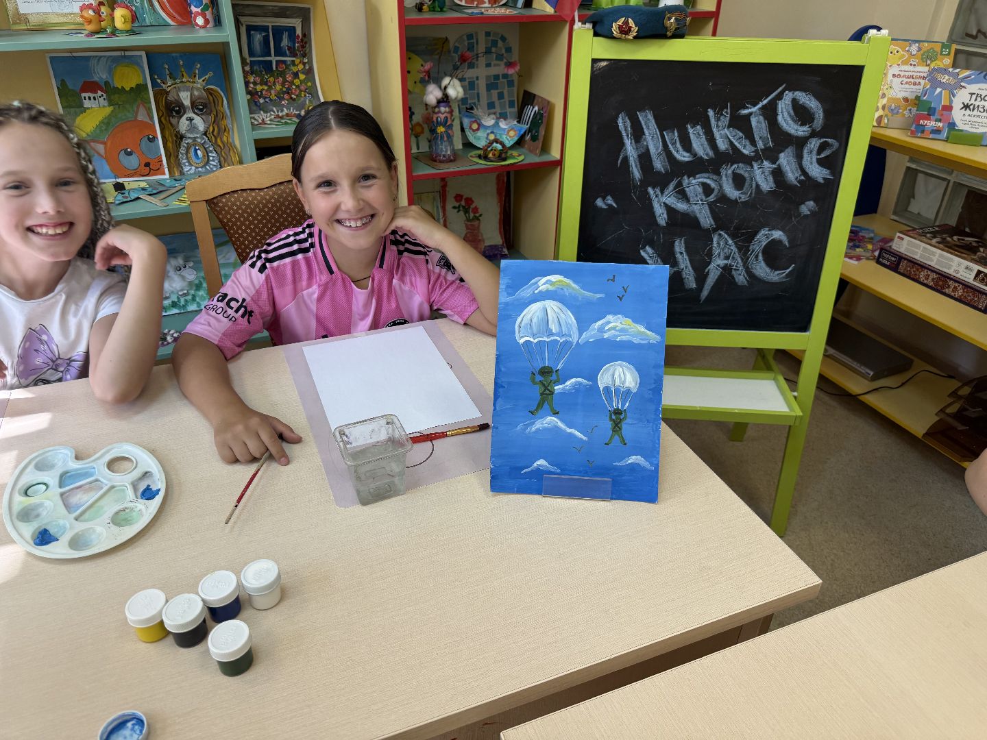 Люберцы , Библиотека проспект, мастер-класс, рисование, Праздник , Вдв,