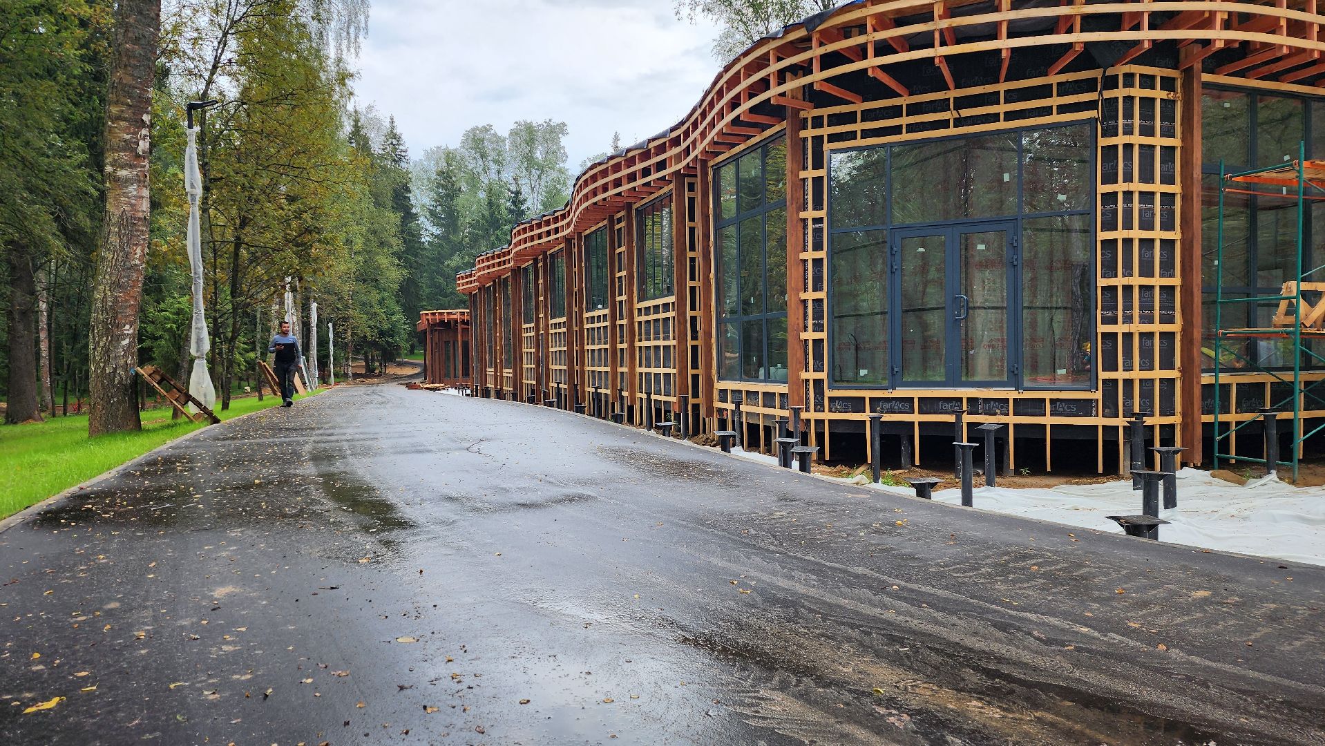 истра, лесопарк, благоустройство,