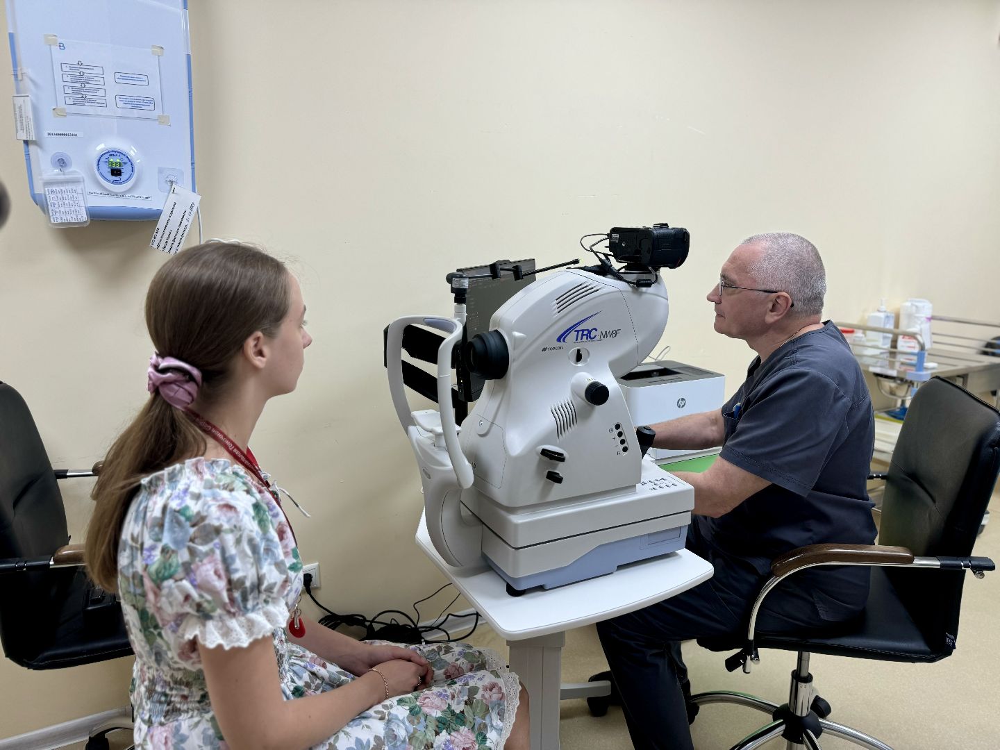 офтальмологическое отделение, офтальмологическое оборудование, видновская клиническая больница, ленинский городской округ,