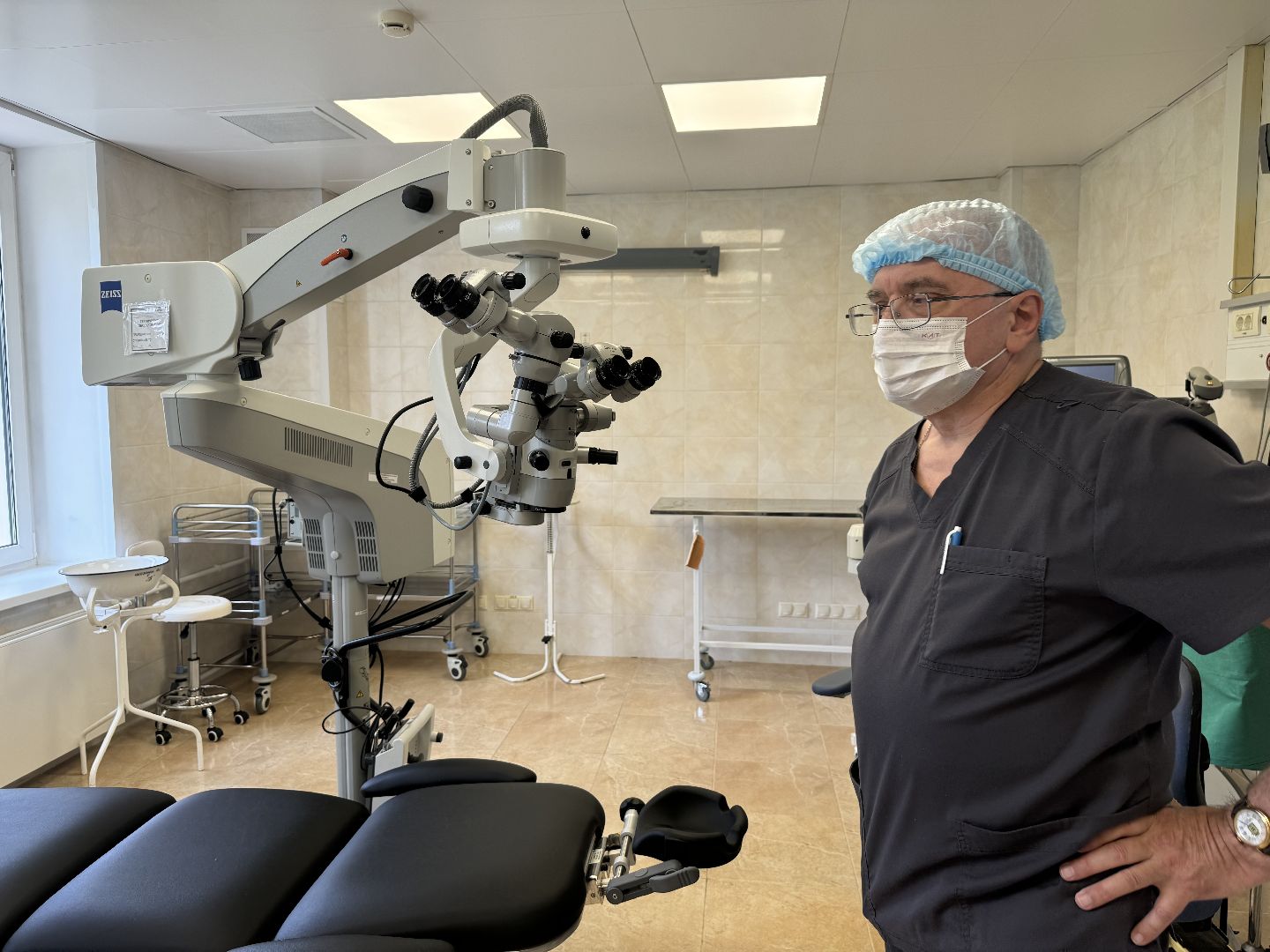 офтальмологическое отделение, офтальмологическое оборудование, видновская клиническая больница, ленинский городской округ,