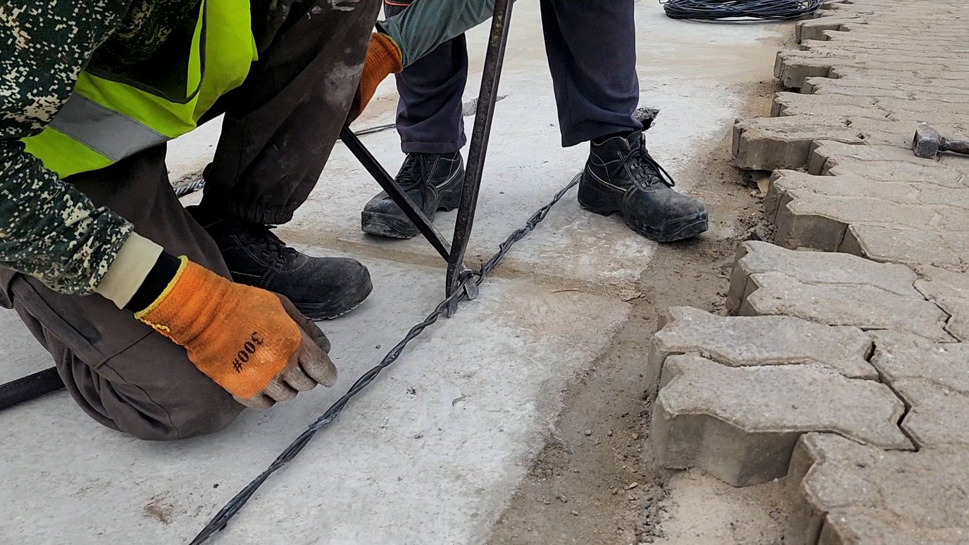 дубна, вокзал, большая волга, ремонт перрона,