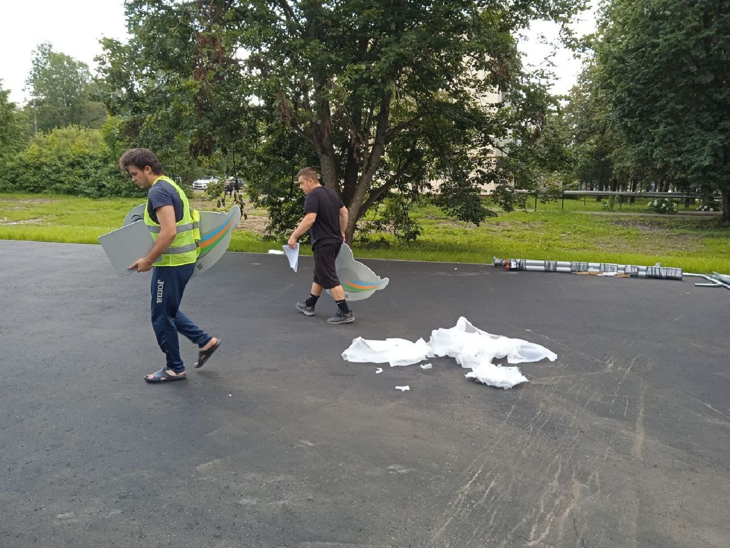 городской округ восход, благоустройство, детская  площадка, спортивная площадка,