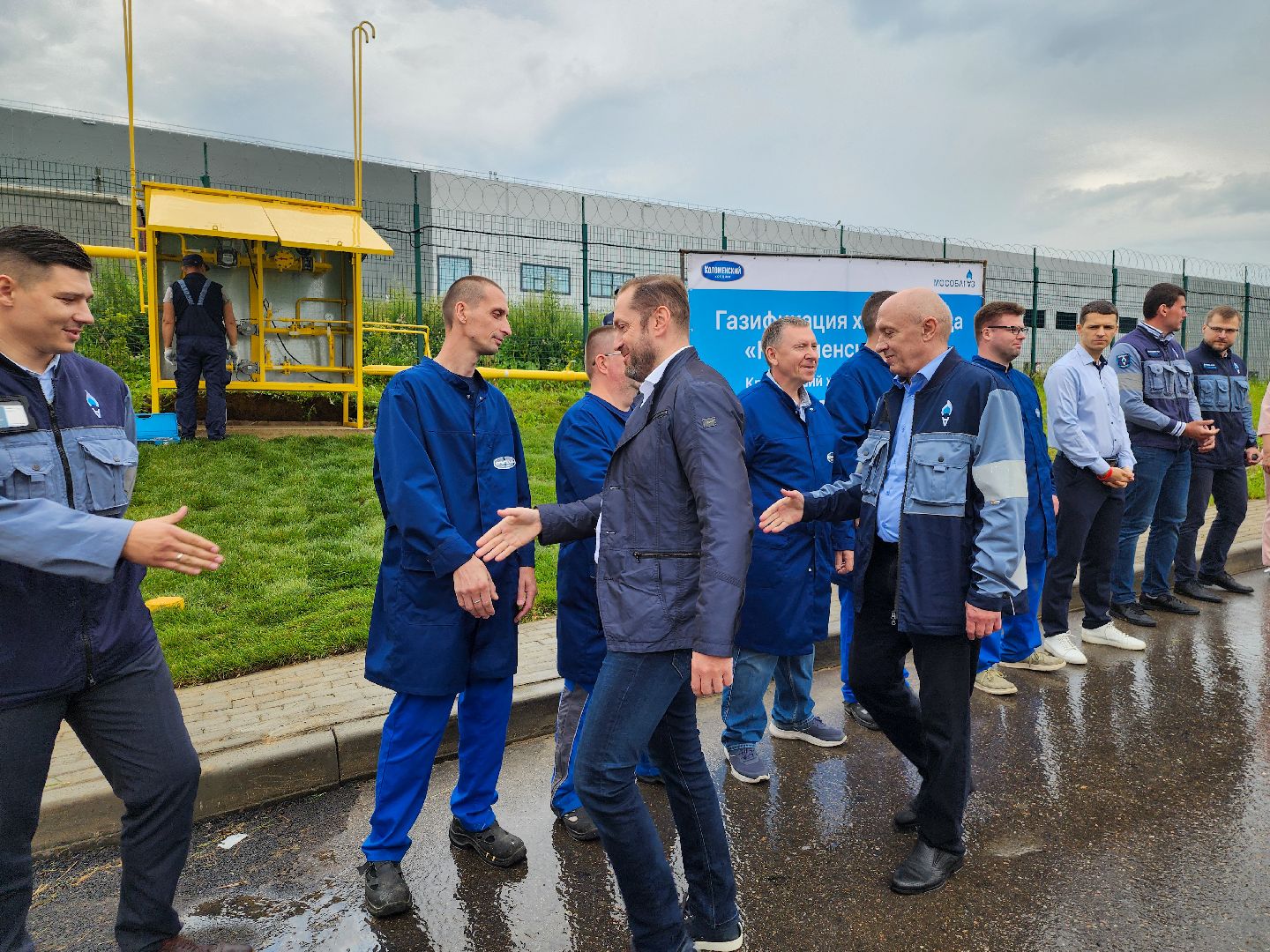 Подольск, коломенское поле, мособлгаз, газификация завода, хлебзавод,