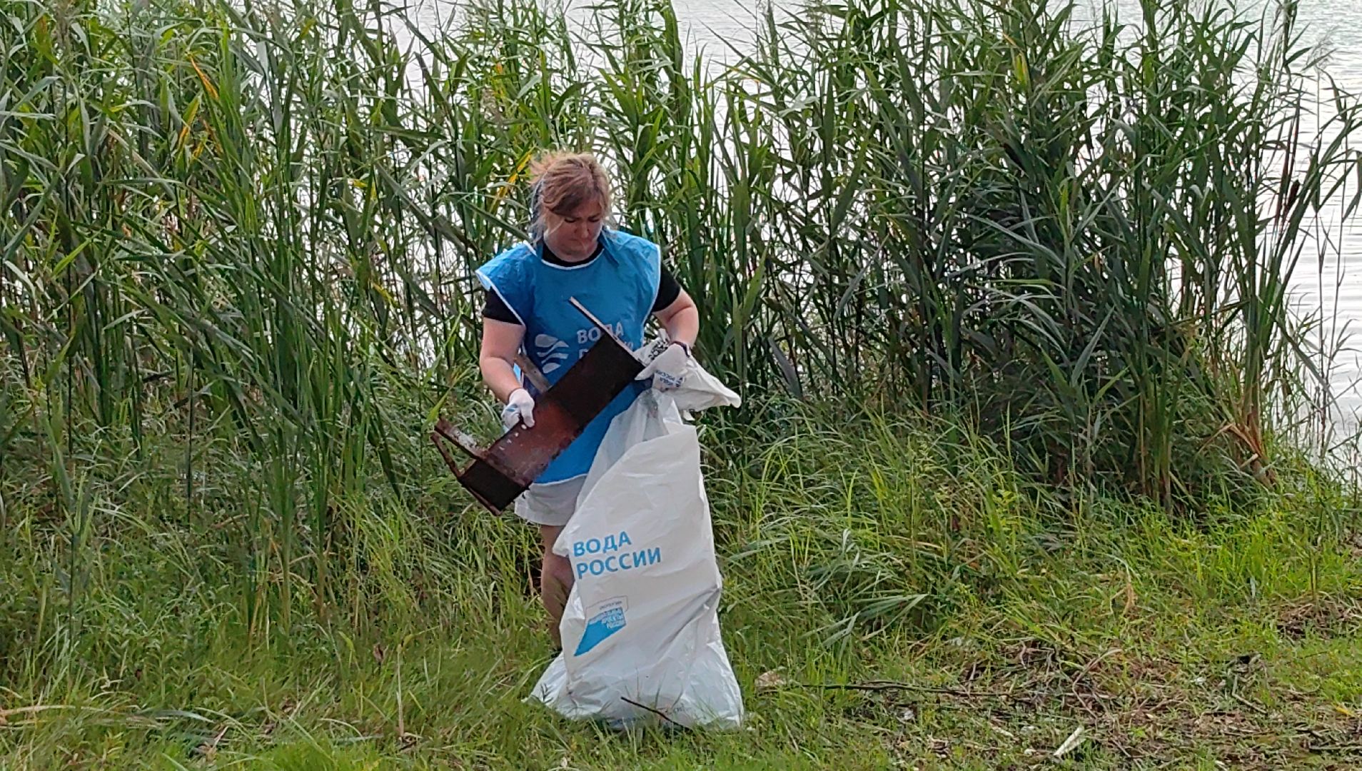 озеро, акция, вода россии, волонтеры, экология,