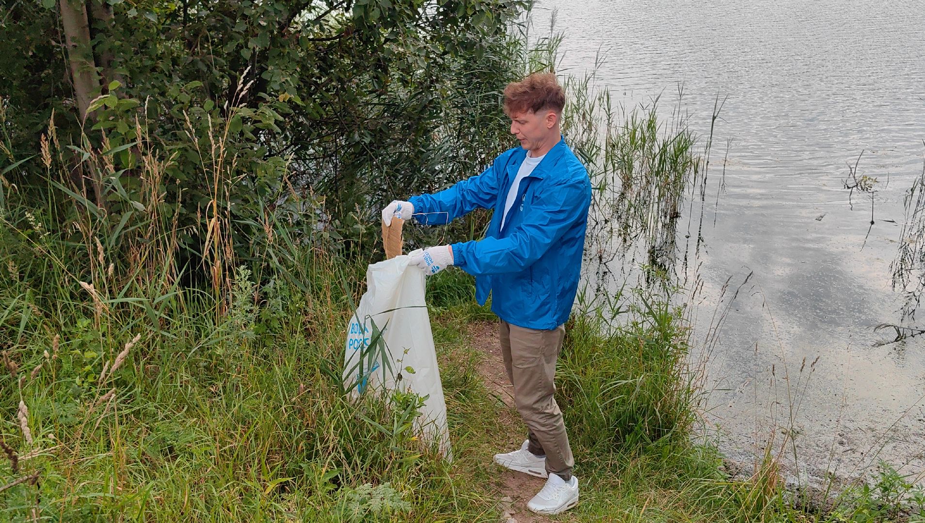 озеро, акция, вода россии, волонтеры, экология,
