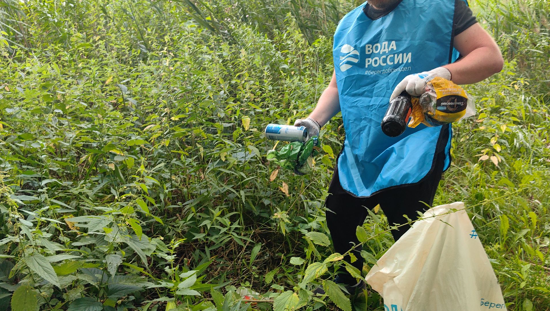 озеро, акция, вода россии, волонтеры, экология,