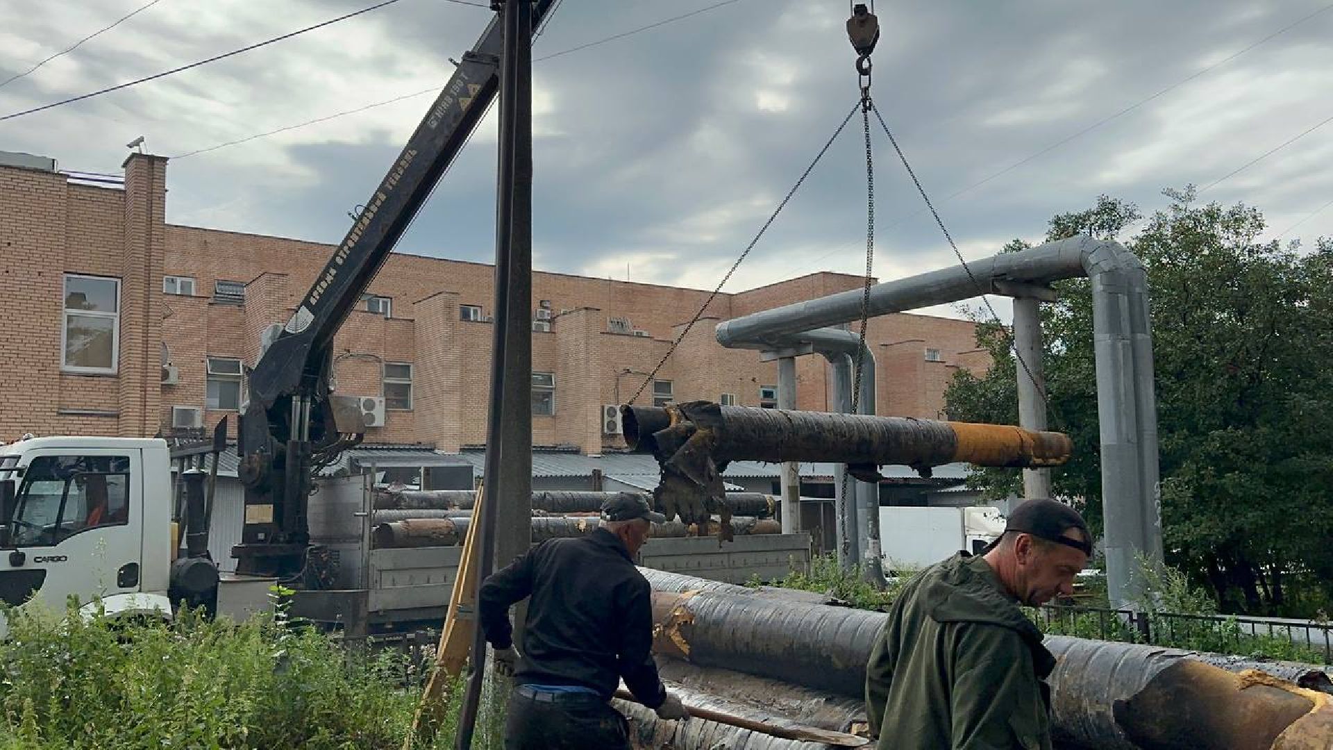 жкх и благоустройство, теплосети, домодедово,