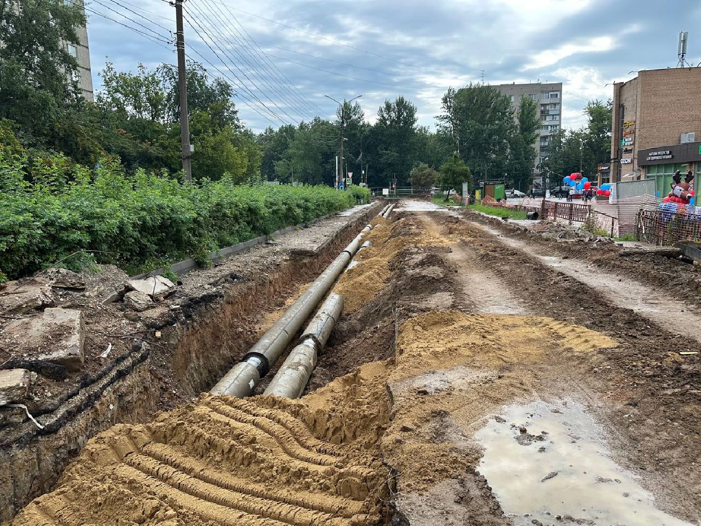 жкх и благоустройство, теплосети, домодедово,