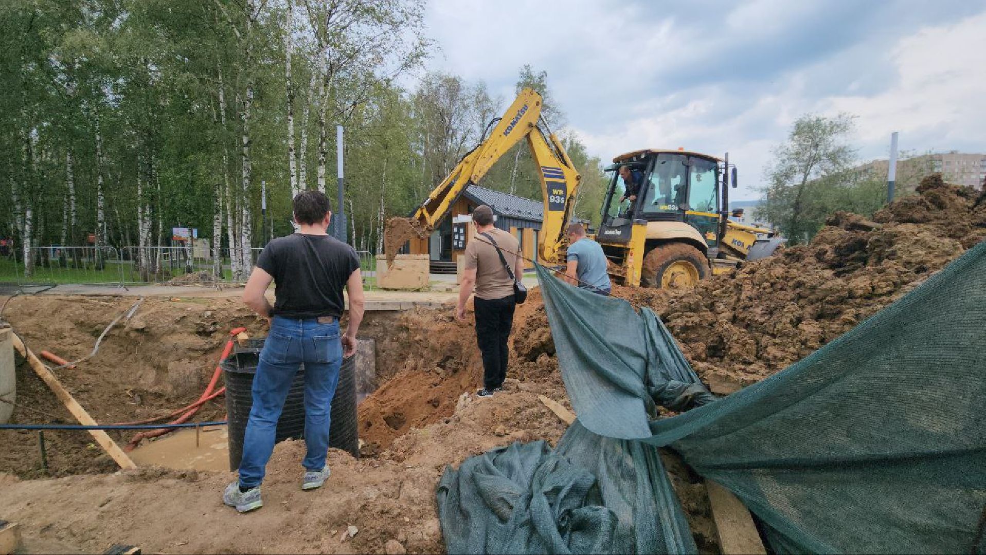 канализационно-насосная станция, кнс, Лобня,