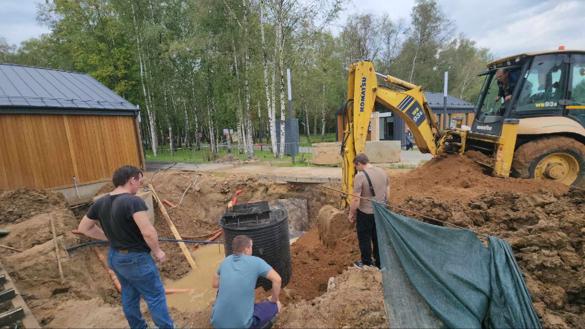канализационно-насосная станция, кнс, Лобня,