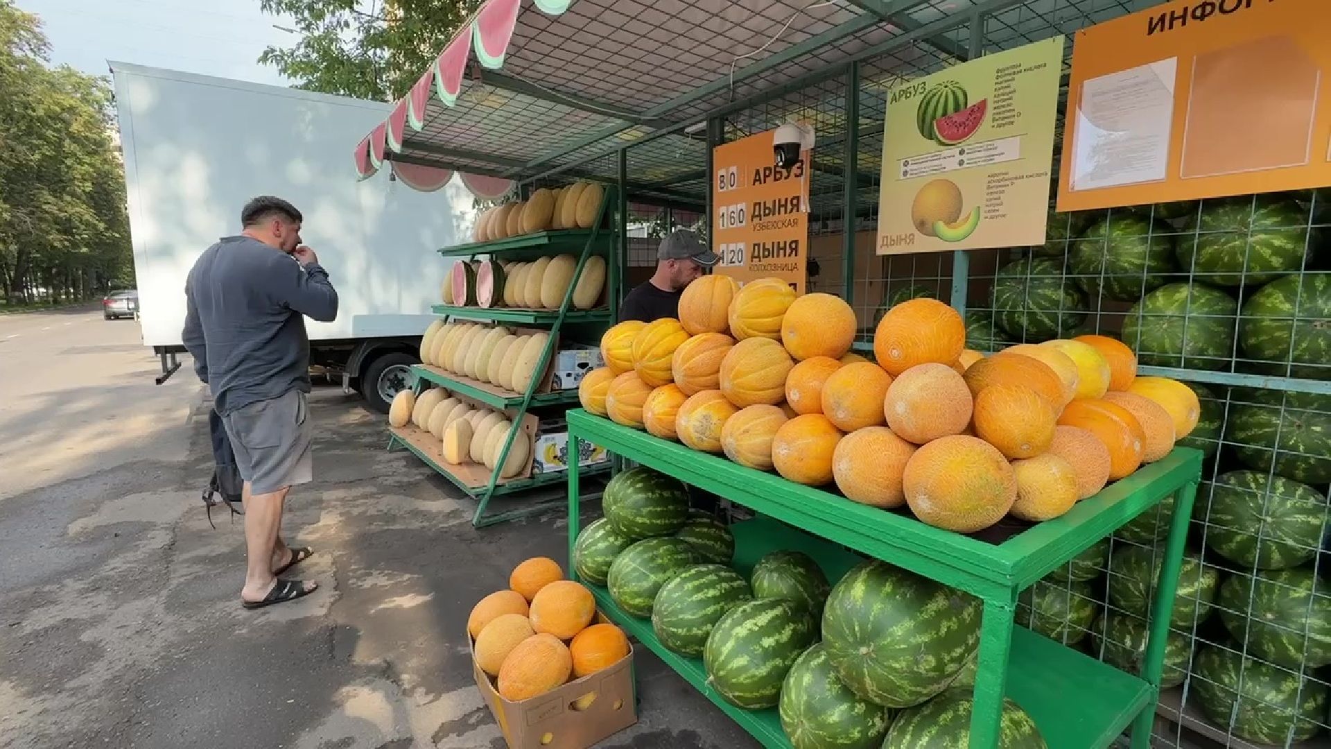 Реутов, бахчевой сезон, арбузы, дыни, продажи,