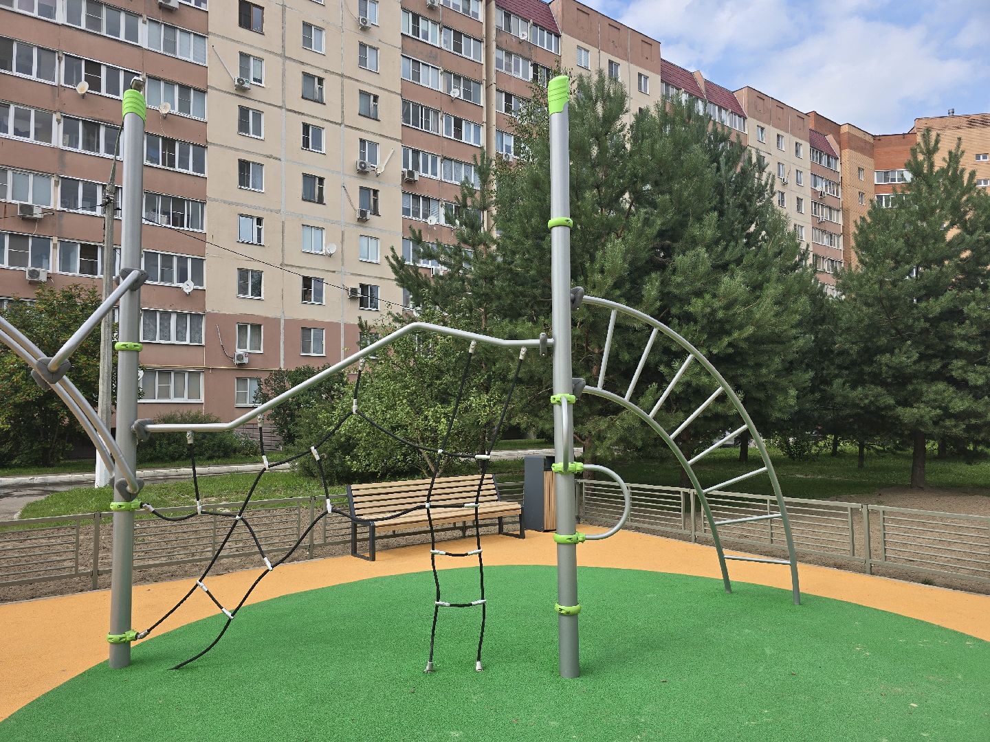 Коломна, новая детская площадка, модернизация детских игровых площадок,