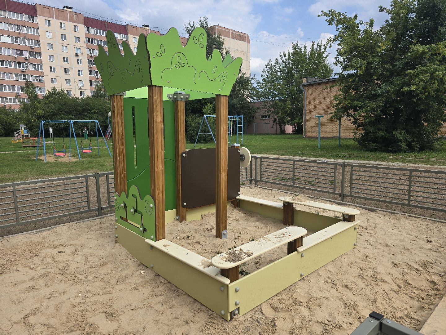 Коломна, новая детская площадка, модернизация детских игровых площадок,