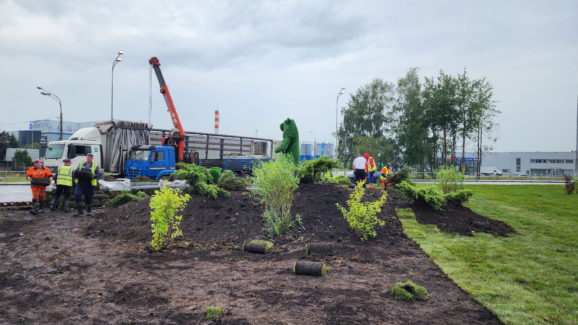 истра, благоустройство, озеленение,
