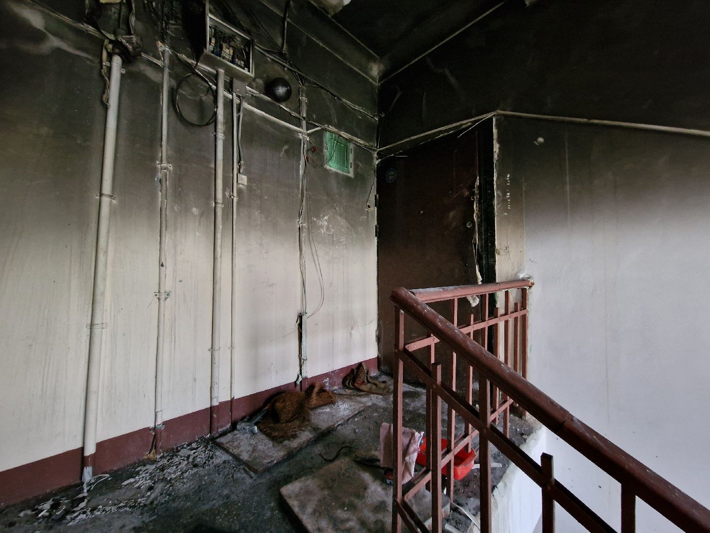 ЧП, пожар в балашихе, пожар в доме на флерова,