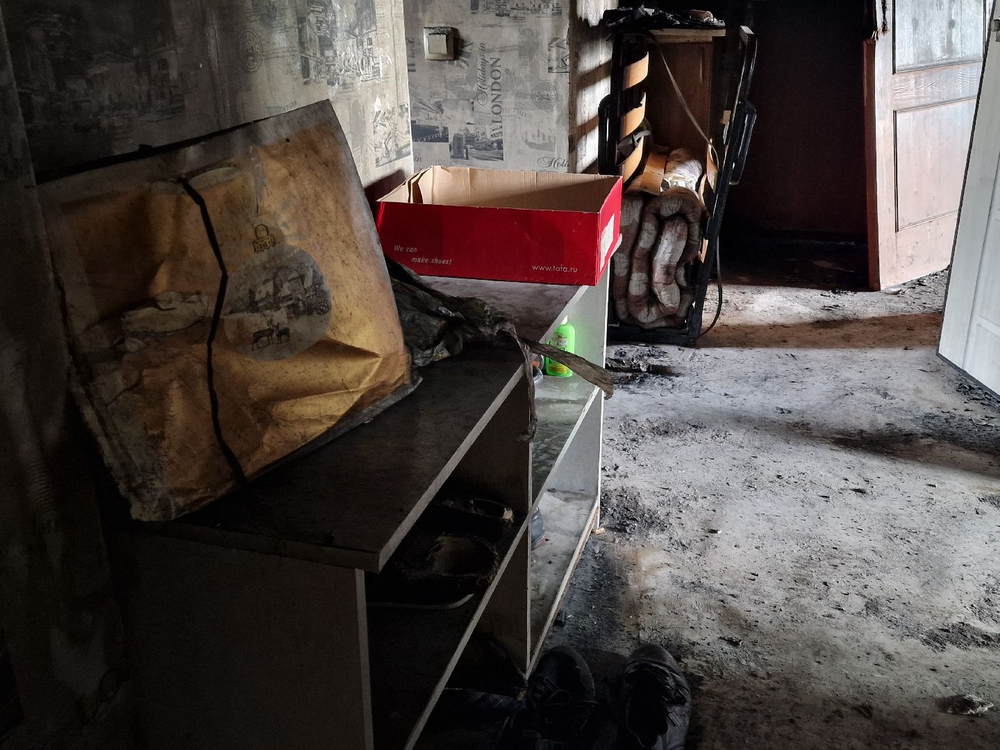 ЧП, пожар в балашихе, пожар в доме на флерова,