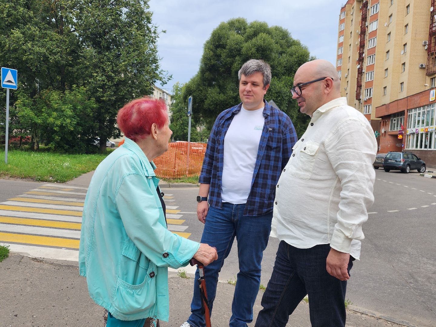 лосино-петровский, обход территории, глава городского округа, школа,