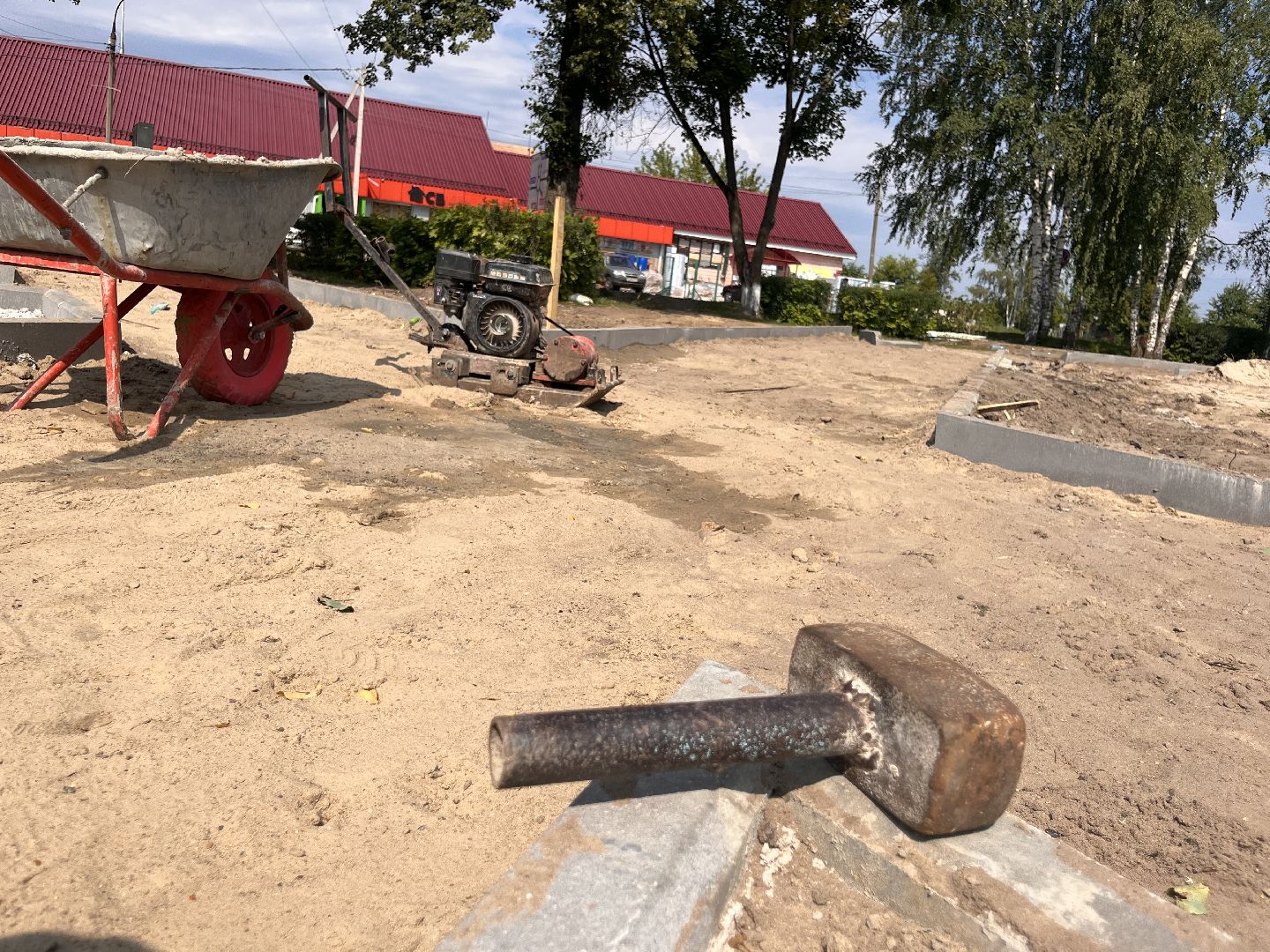 Шатура , шатура 2025, дмитровский погост, памятник, благоустройство,