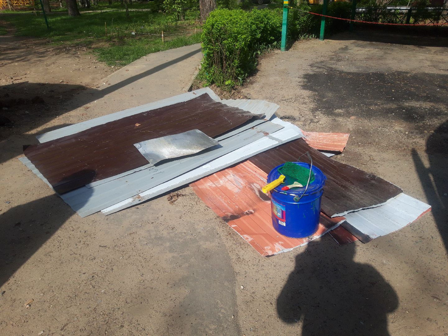 двор, доброе дело,