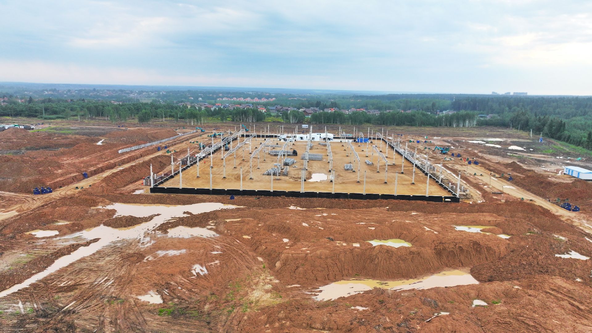 видео с коптера,