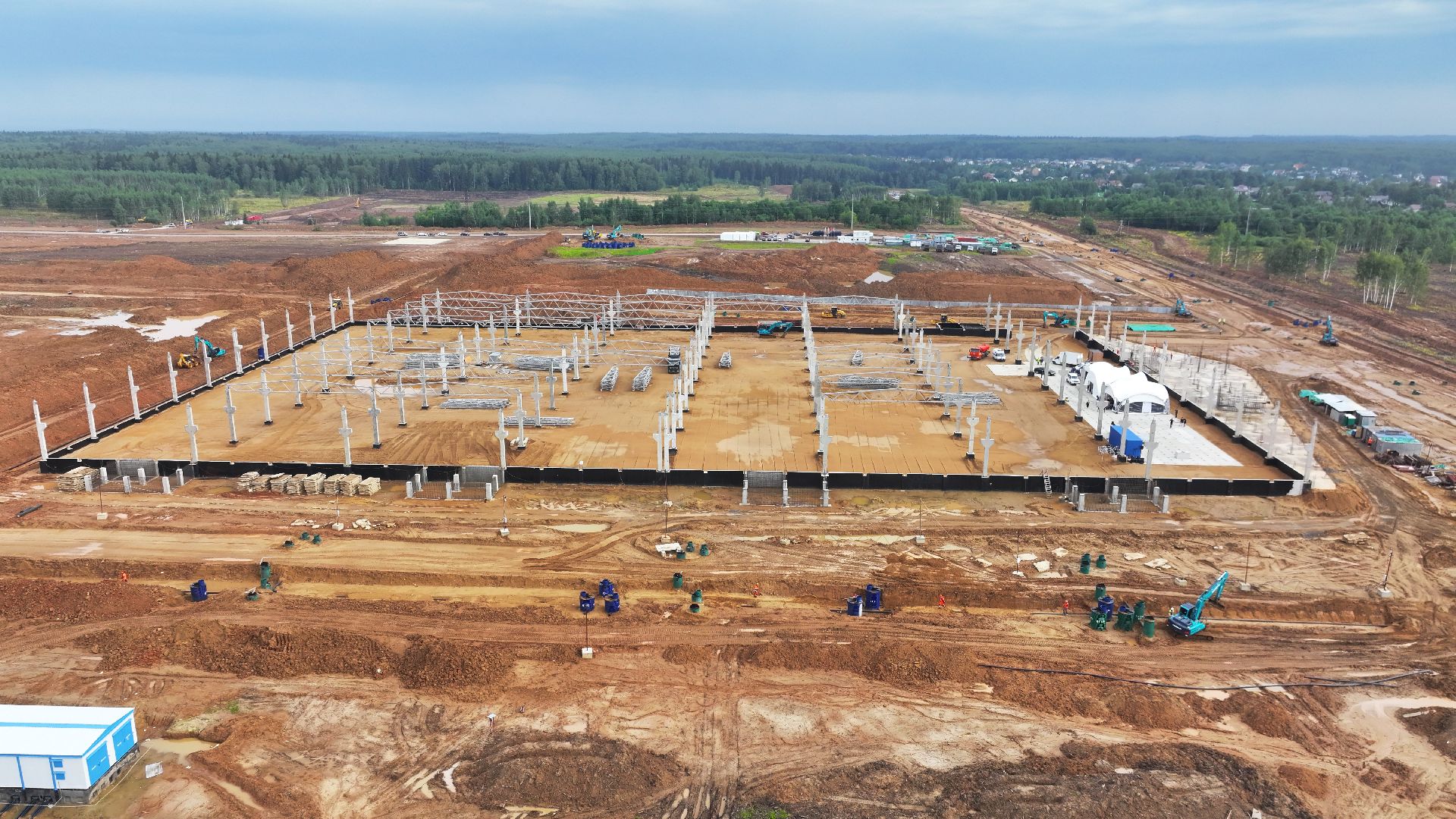 видео с коптера,