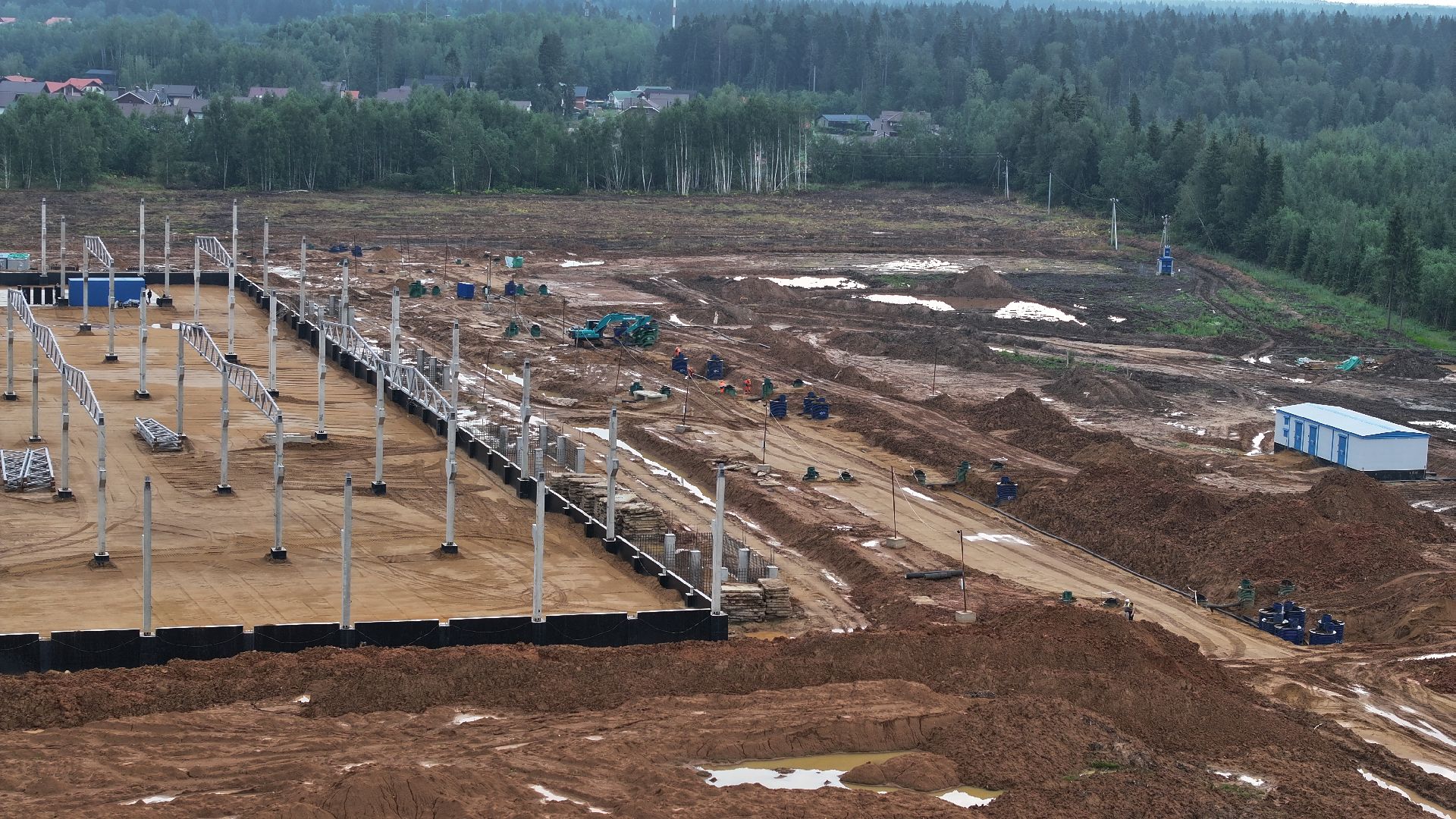 видео с коптера,