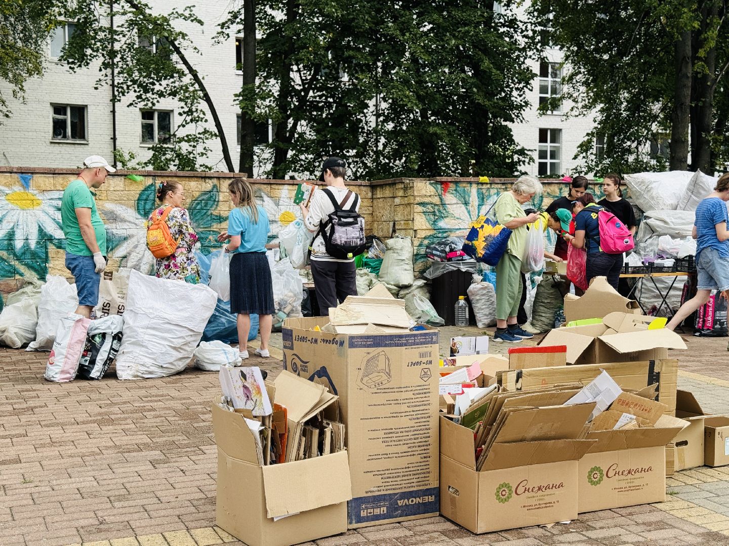экология, раменское, раздельный сбор отходов, волонтеры, фримаркет,