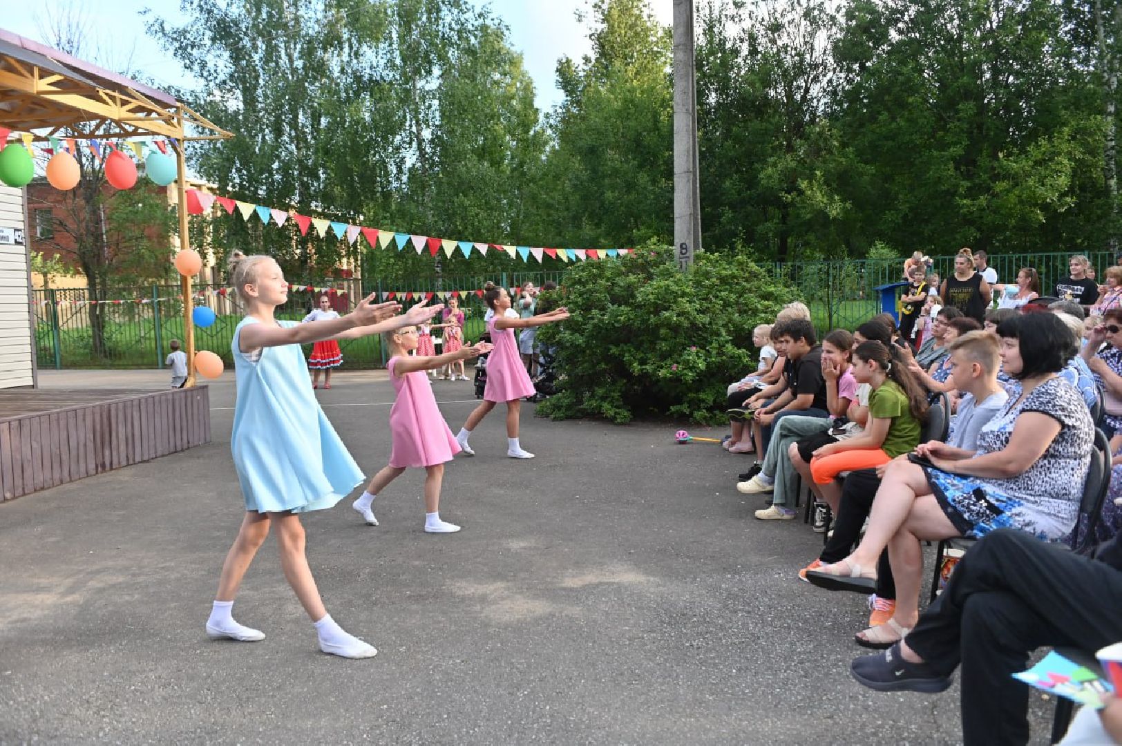 сергиево-посадский городской округ, кузьмино, день деревни, праздник, хор радуга, коллектив солнышко,
