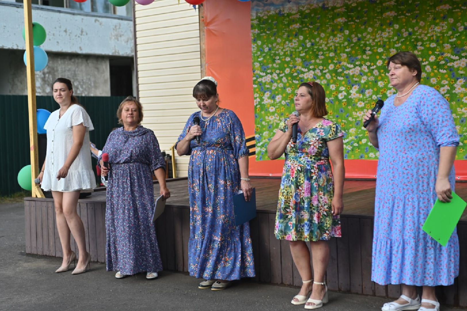 сергиево-посадский городской округ, кузьмино, день деревни, праздник, хор радуга, коллектив солнышко,