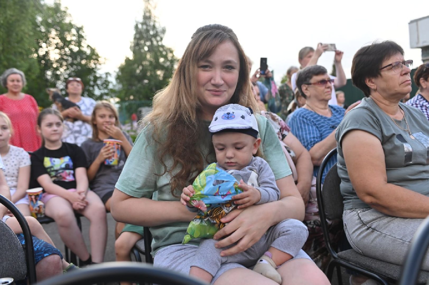 сергиево-посадский городской округ, кузьмино, день деревни, праздник, хор радуга, коллектив солнышко,