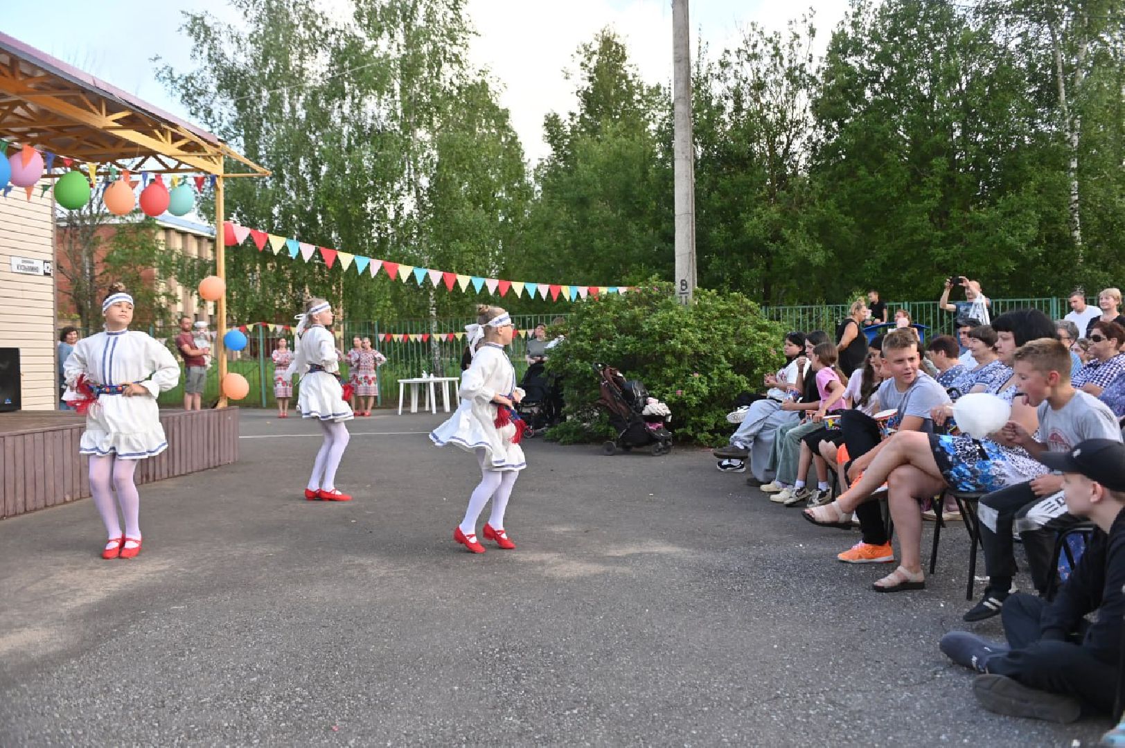 сергиево-посадский городской округ, кузьмино, день деревни, праздник, хор радуга, коллектив солнышко,