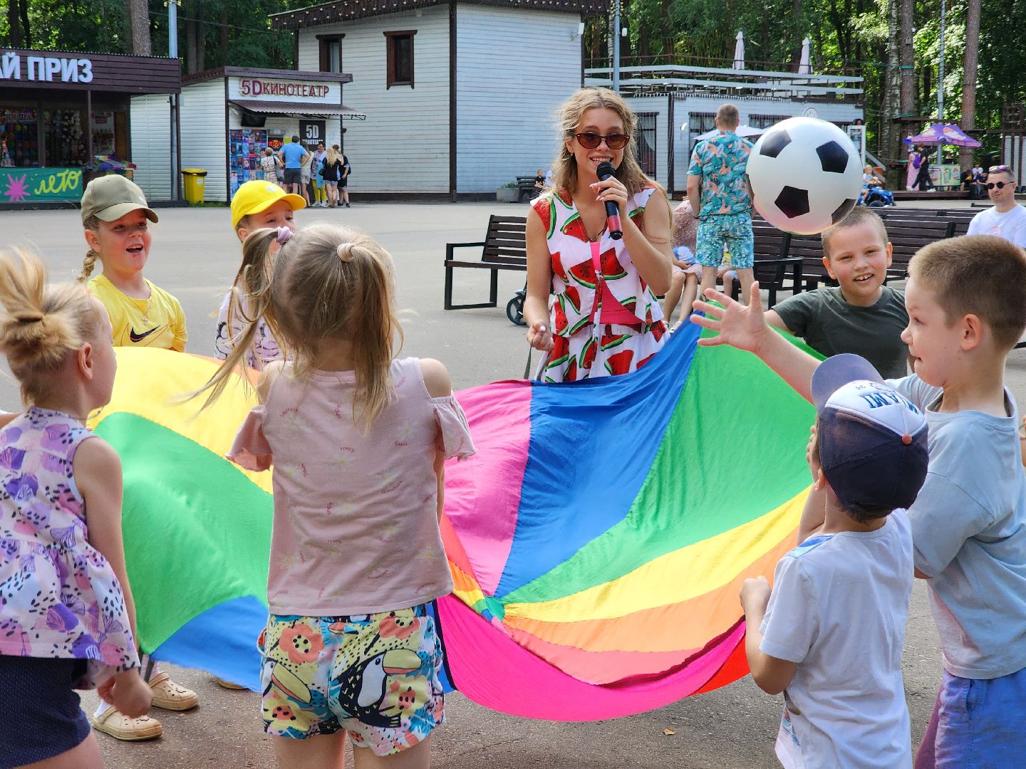 ногинск, парк, дети, игры, развлечение, общество,